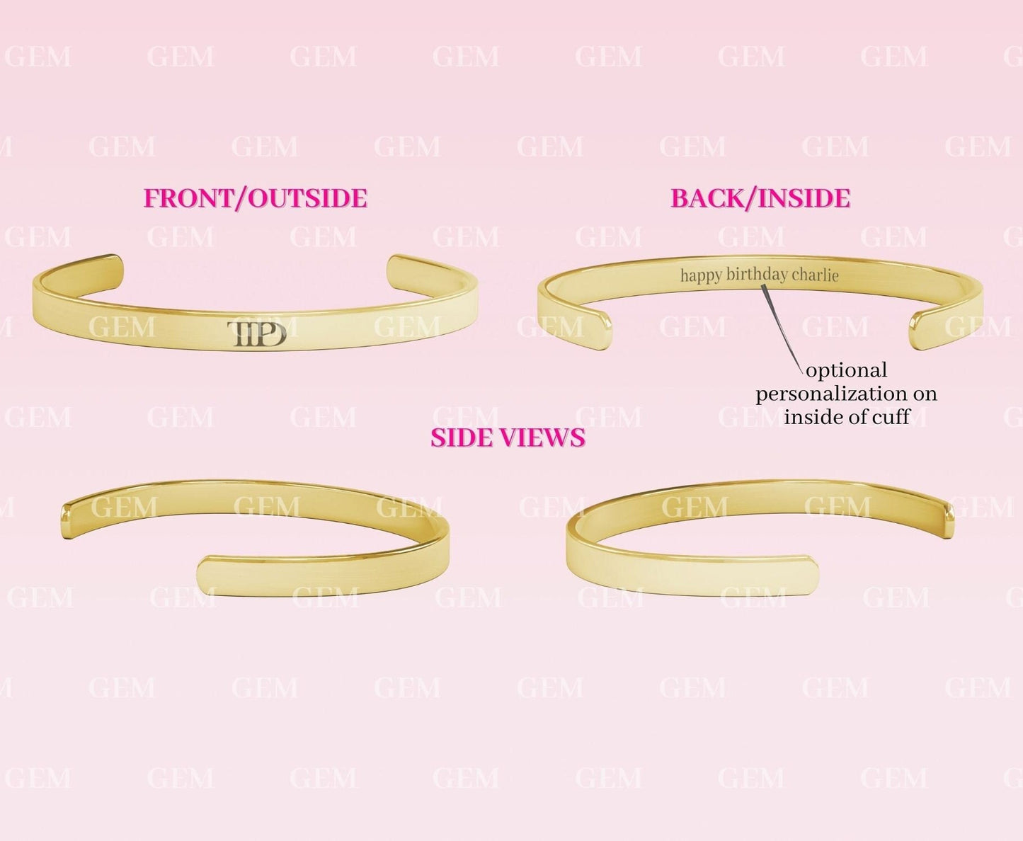 TTPD Bangle Bracelet | Personalized TTPD Bracelet | Personalized Tortured Poets Jewelry, TTPD Bracelet, Tortured Poets Department Jewelry