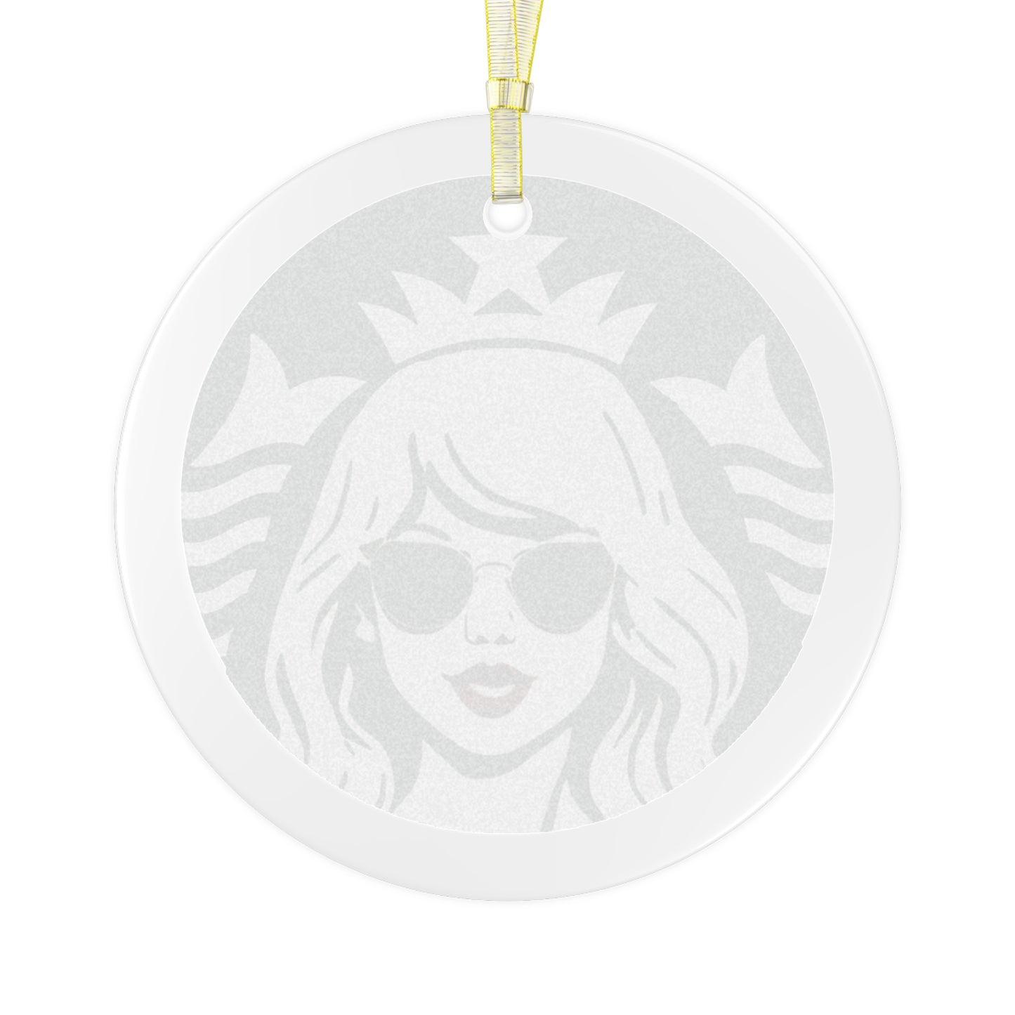 starbucks lovers logo glass ornament