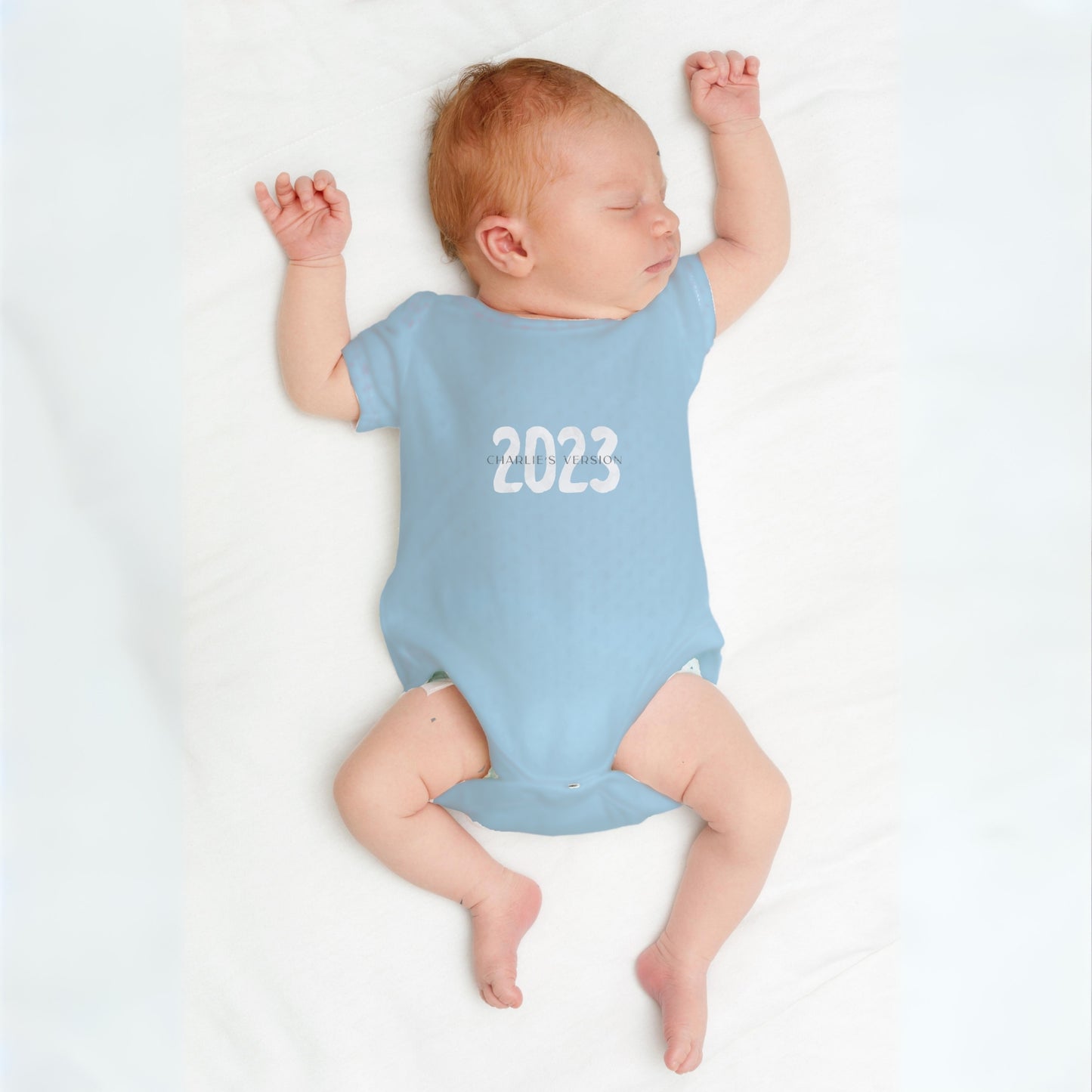 '89 tv style personalized onesie