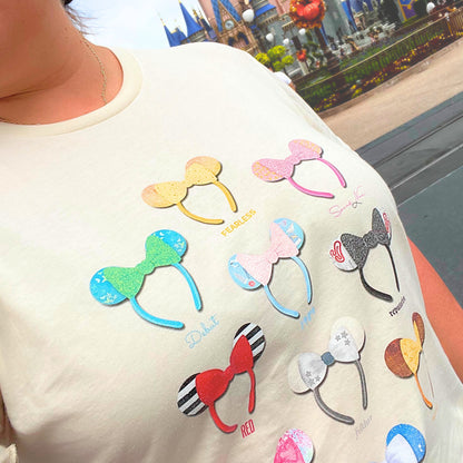 minnie ear-as world tour tee