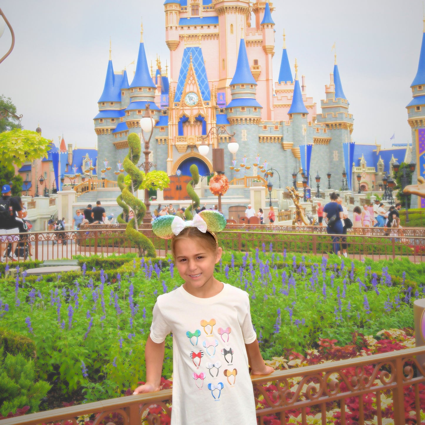 minnie ear-as world tour youth tee