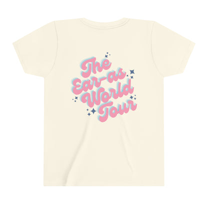 minnie ear-as world tour youth tee