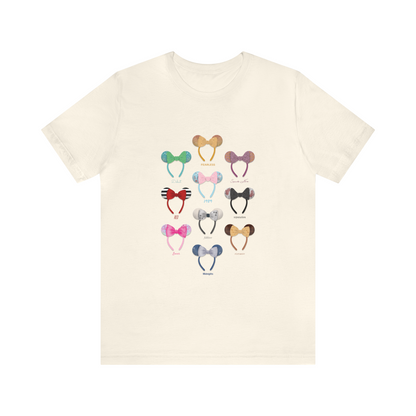 minnie ear-as world tour tee