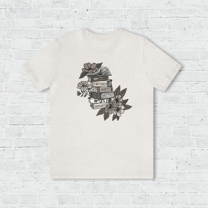 tortured poets dept floral book tee