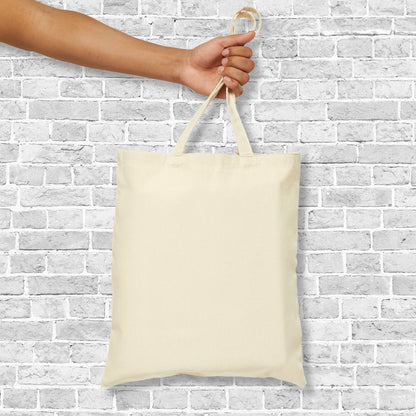 bow era cotton canvas tote bag