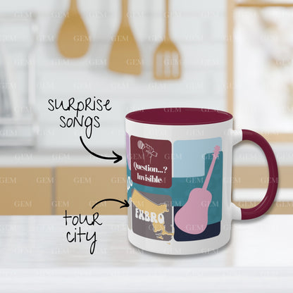 eras tour stage surprise song mug