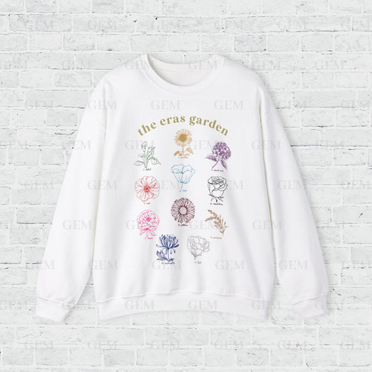 the eras garden crewneck