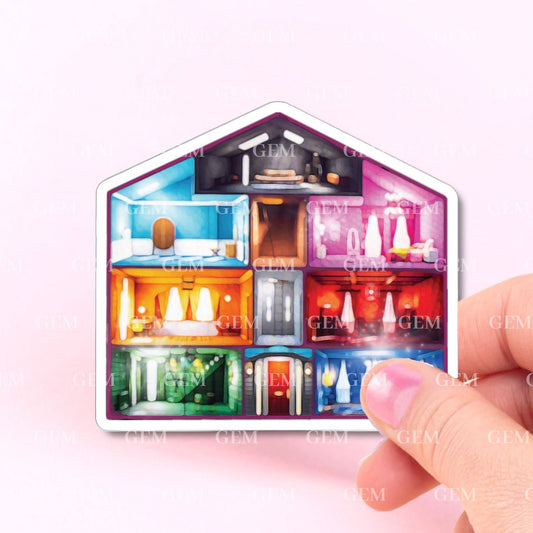 lover house sticker