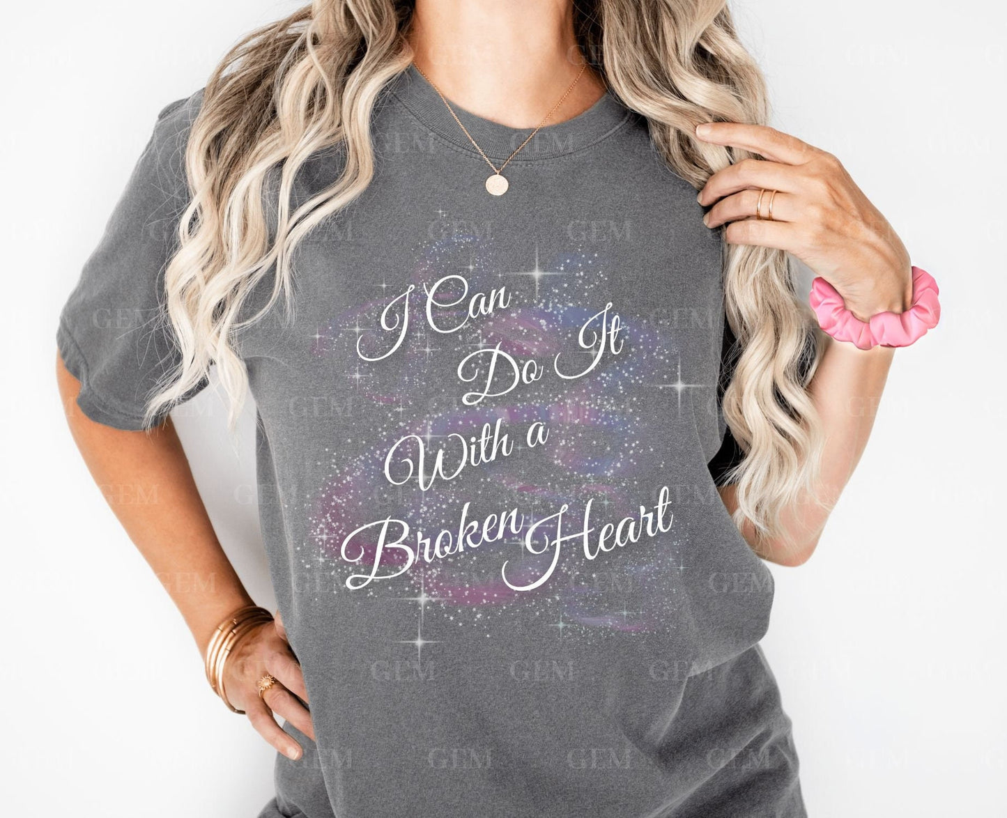 I Can Do It With A Broken Heart Tee | Stardust TTPD T-Shirt | TTPD Shirt, Tortured Poets Shirt, Broken Heart T-Shirt, ICDIWABH, Stardust Tee