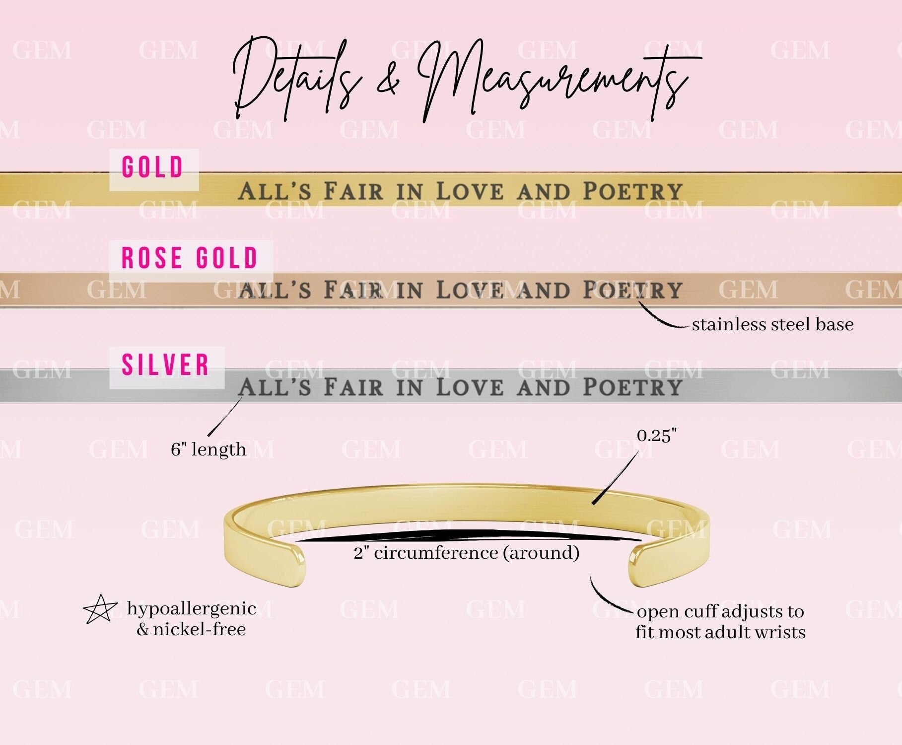 All is Fair in Love and Poetry Bangle Bracelet | Tortured Poets Department Bangle | TTPD Personalized Bracelet | Tortured Poet, TTPD Gift