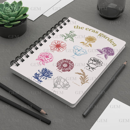 The Eras Garden Journal | Albums as Flowers, Eras as Flowers | Eras Notebook, Eras Songwriting Journal, Eras Journal, Floral Journal