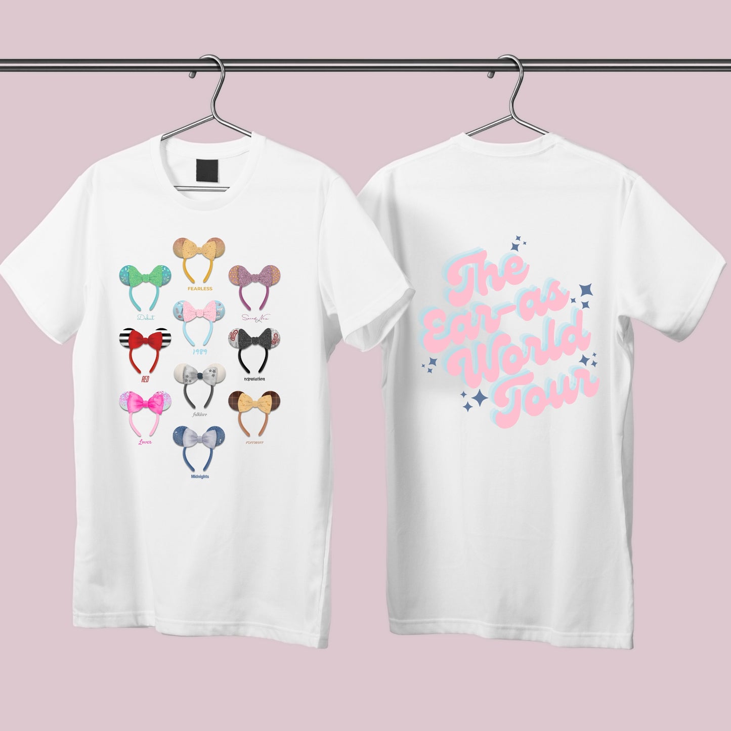 minnie ear-as world tour tee