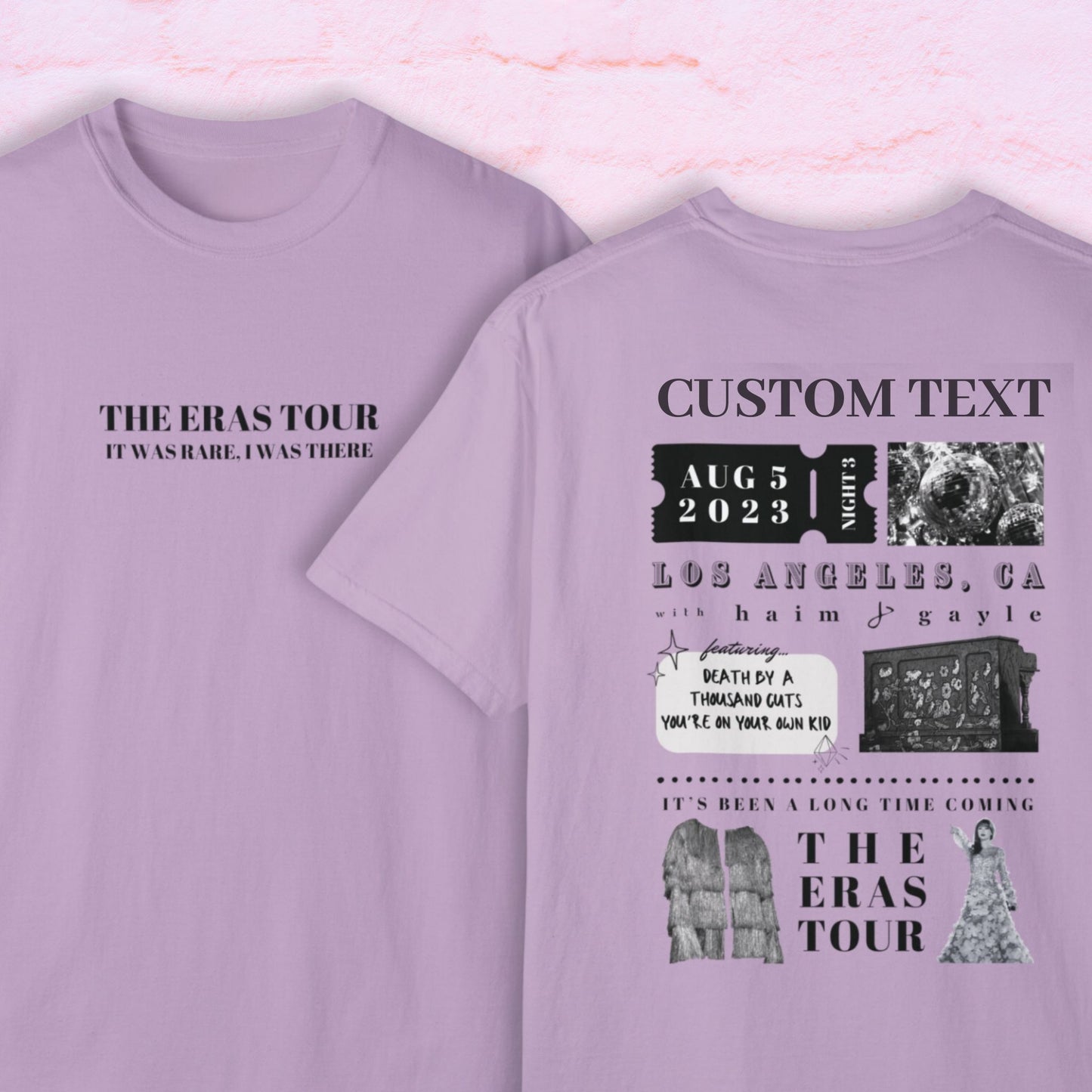 eras tour surprise song tee