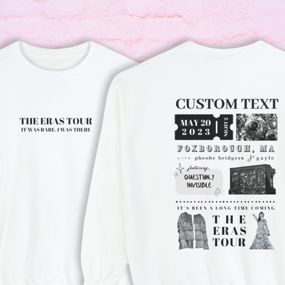 eras tour surprise song crewneck