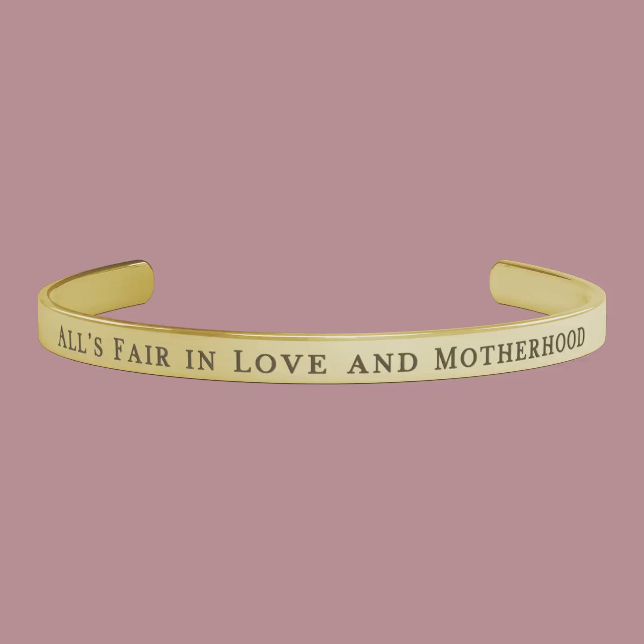 All is Fair in Love & Motherhood Bangle Bracelet | Tortured Mama's Department Bangle | TTPD Personalized Bracelet | Tortured Poet, TTPD Gift