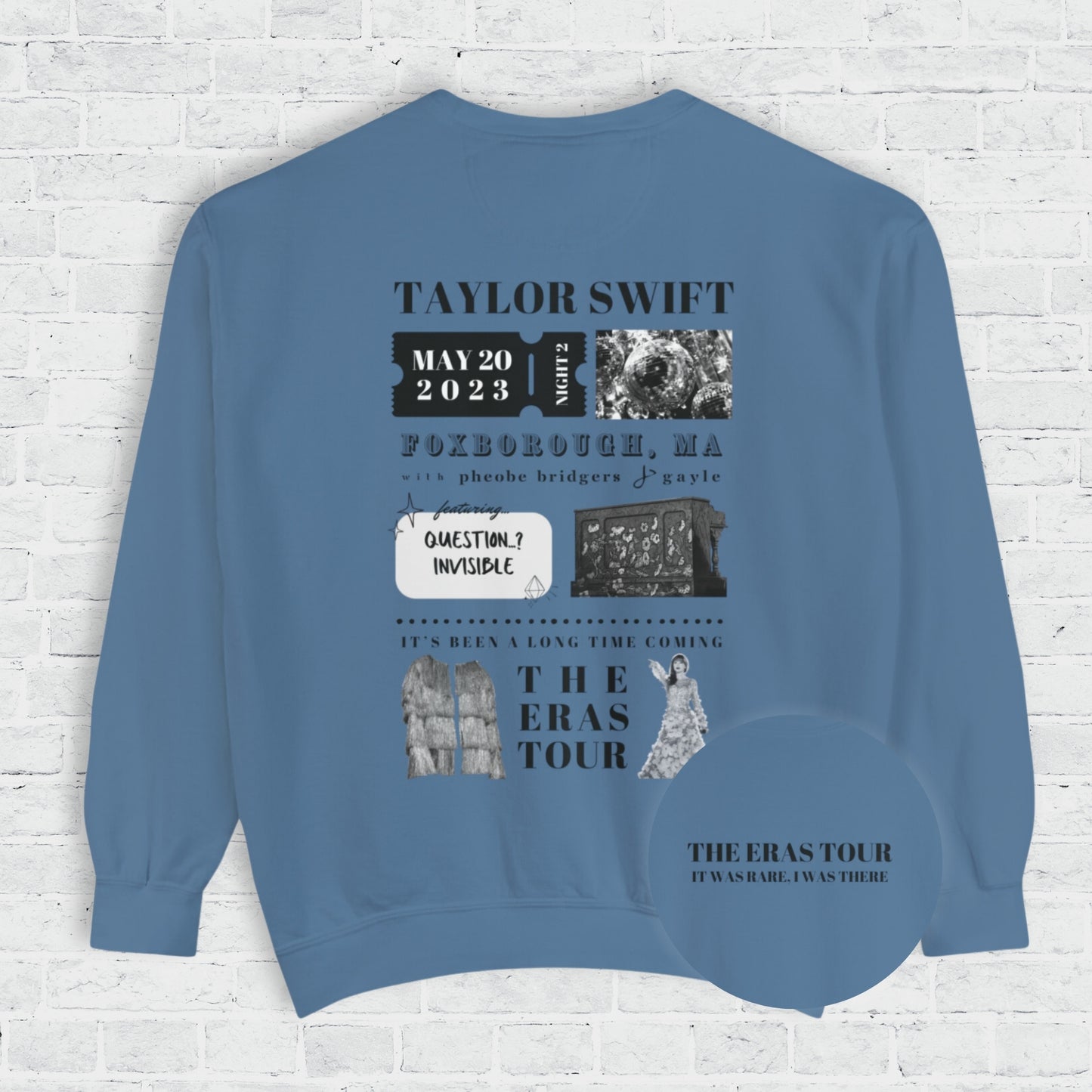 eras tour surprise song crewneck