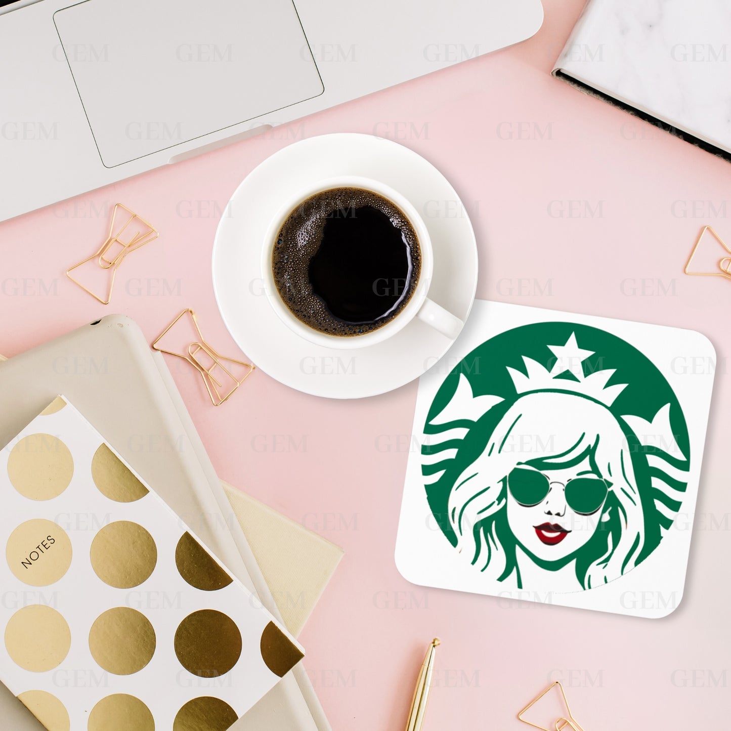 starbucks lovers coasters