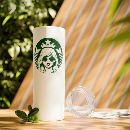 Taylor Swift x Starbucks-Inspired Personalized 20oz Tumbler | Custom Swiftie Cup with Iconic Logo | Taylor Swift Fan Gift