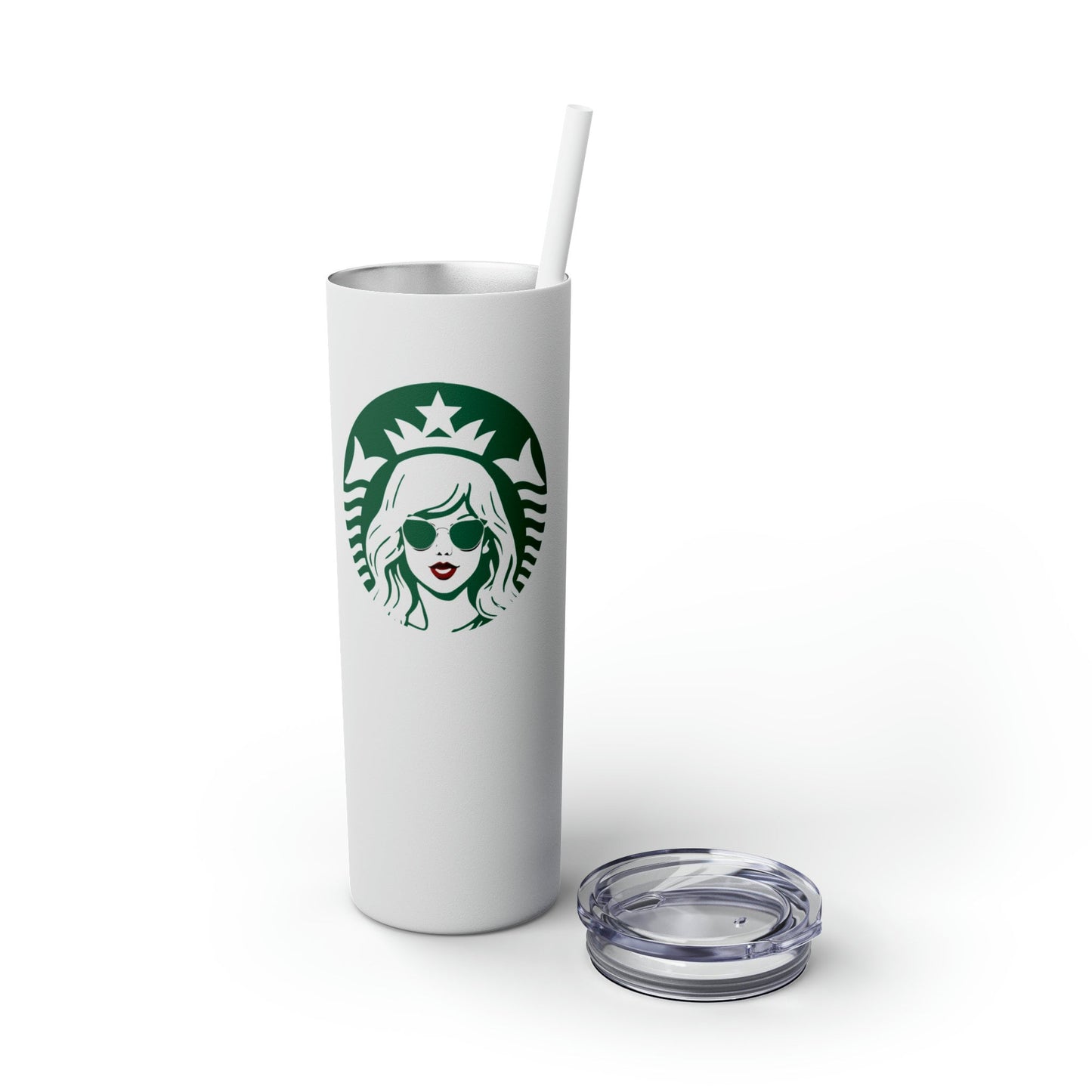 Taylor Swift x Starbucks-Inspired Personalized 20oz Tumbler | Custom Swiftie Cup with Iconic Logo | Taylor Swift Fan Gift